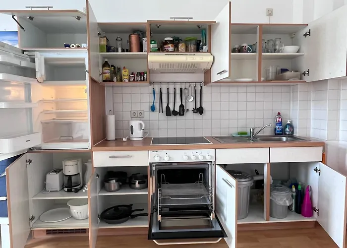 Apartament Helle 1raum Mit Balkon Und Kueche
